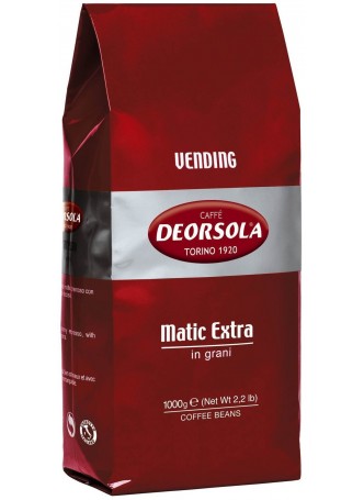 Кофе в зернах Deorsola Matic Extra Caffe 1000 г оптом