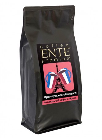 Кофе в зернах ENTE Французская обжарка 1000 г оптом