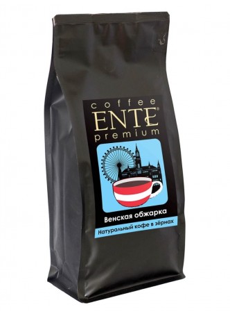 Кофе в зернах ENTE Венская обжарка 1000 г оптом
