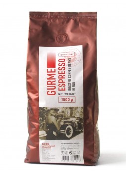 Кофе в зернах GURME Espresso Sunrise 1000 г