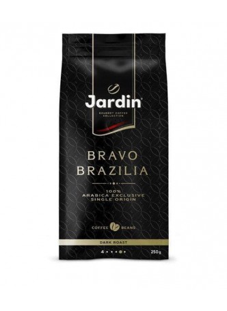 Кофе в зернах Jardin Bravo Brazilia 250 г оптом