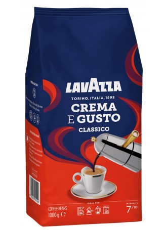 Кофе в зернах Lavazza CREMA e GUSTO Classico 1000 г оптом
