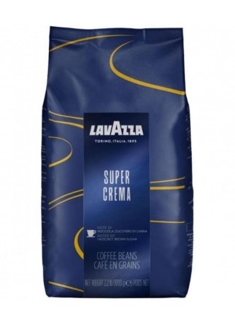 Кофе в зернах Lavazza Espresso Super Crema 1000 г оптом