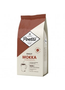 Кофе в зернах Poetti Daily Mokka 1000 г