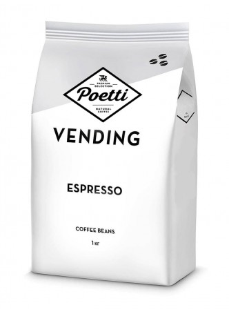 Кофе в зернах Poetti Espresso Vending 1000 г