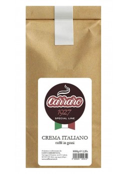 Кофе зерновой Carraro Crema Italiano 1000 г