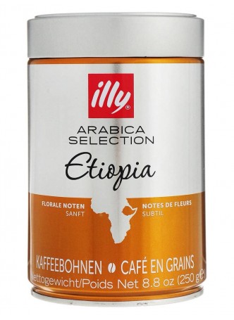 Кофе зерновой illy Monoarabica Ethiopia 250 г оптом