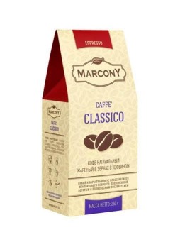 Кофе зерновой Marcony Espresso Caffe Classico 250 г