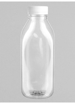 Бутылка ПЭТ Прозрачная с крышкой 0,5 л горлышко d=38 мм