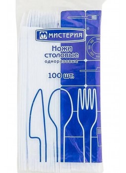 Нож столовый Мистерия компакт Белый 165 мм