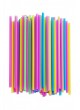 Пластик. трубочки цветные прямые MILK 240 мм d=8 мм