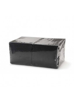 Салфетки Оптимум Черные 360 шт. 24×24 см