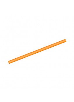 Трубочки оранж. пластиковые в инд. упак. 190 мм d=10 мм