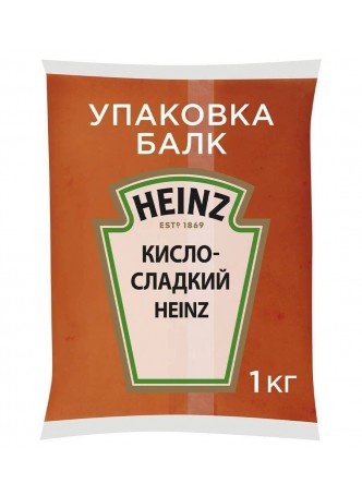 Соус Heinz Кисло-сладкий пакет 1 кг оптом