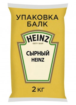 Соус Heinz Сырный bulk-пакет 2 кг