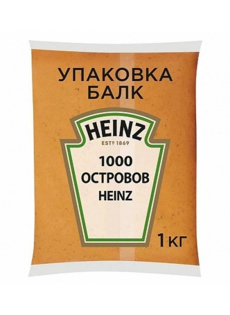 Соус Heinz Тысяча Островов пакет 1 кг оптом