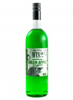 Сироп WTS?! Green Apple Зеленое Яблоко стекло 1000 мл