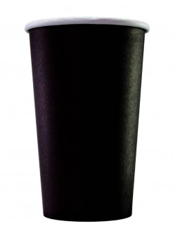 Бумажный 2-слойный стакан Total Black d=90 400 мл