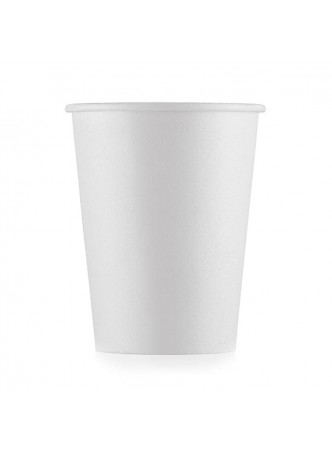 Бумажный стакан ECO CUPS Белый d=80 250 мл оптом