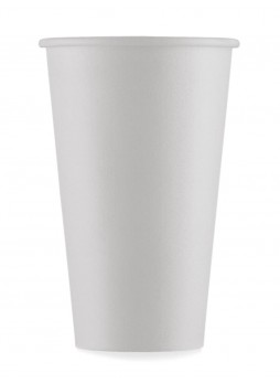 Бумажный стакан ECO CUPS Белый d=90 500 мл