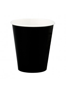 Бумажный стакан ECO CUPS Черный d=80 250 мл