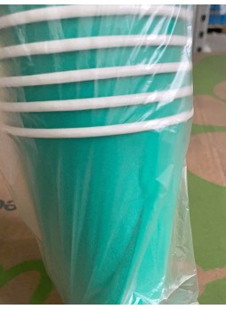 Бумажный стакан Eco Cups Зеленый d=90 400 мл