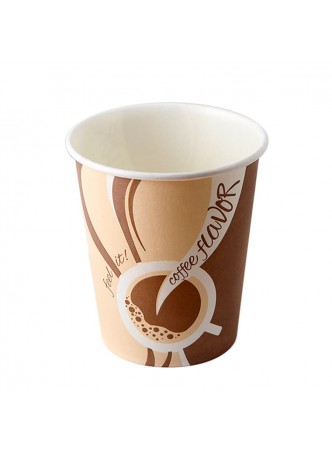 Бумажный стакан Ecopak Coffee Flavor d=80 250 мл оптом