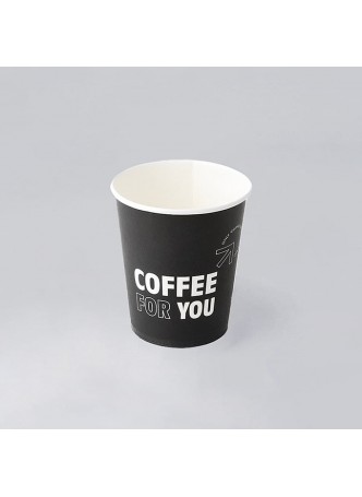 Бумажный стакан Ecopak Coffee for you d=73 185 мл оптом