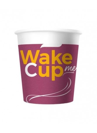 Бумажный стакан Wake Me Cup d=62 100 мл оптом
