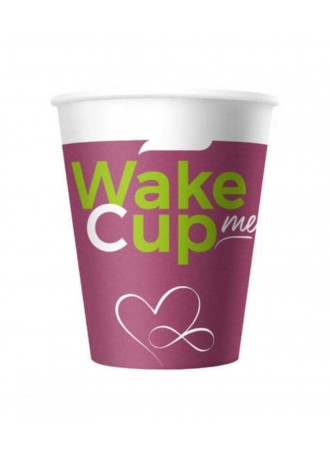 Бумажный стакан Wake Me Cup d=70 150 мл оптом