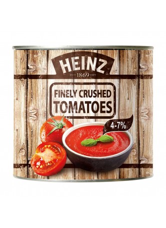 Томаты протертые Crushed Heinz 6x2,5кг ж/б, Испания (КОД 14790) (+18*С) оптом