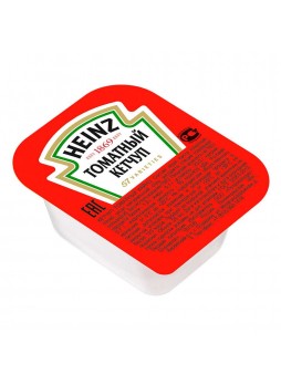 Кетчуп томатный 25мл x 125шт дип-пот Heinz Россия (КОД 48643) (О°С)
