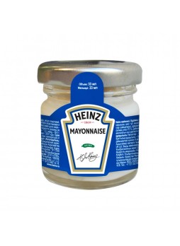 Соус майонезный порц., стекло, 33млx80, Heinz (КОД 96289) (О°С)