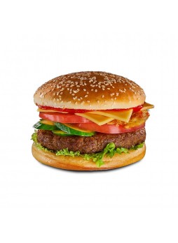 Булочка для гамбургера с кунжутом 114 мм, 75гр х30шт "Лантманнен Юнибэйк" (3193) (КОД 10155) (-18°С)