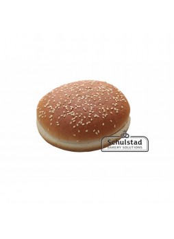 Булочка для гамбургера с кунжутом 100 мм, 52гр х48шт "Лантманнен Юнибэйк" (1601) (КОД 46089) (-18°С)