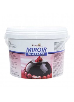 Глазурь шоколадная Miroir Glassage Noir 5 кг ведро Puratos 4100959 Бельгия (КОД 12875) (+18°С)
