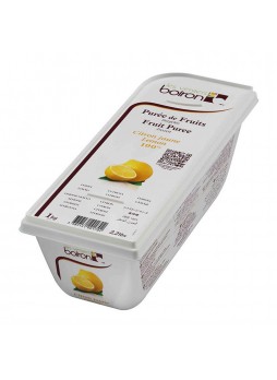 Пюре желтого лимона без сахара 100% заморож 1 кг Boiron Франция (569/ACI0C6AA0) (КОД 13329) (-18°С)