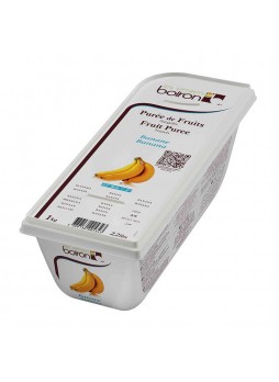 Пюре банановое без сахара заморож. 95,9% 1кг Boiron Франция (арт. 534) (КОД 40554) (-18°С)
