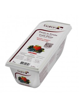Пюре из красных ягод 87% заморож. 1кг Boiron Франция (арт. 750) (КОД 40556) (-18°С)