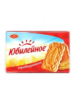 Печенье традиционное витаминизированное, 134г., бумага, Юбилейное, Россия, (КОД 55676), (+18°С)