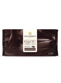 Шоколад Темный горький 70,5% блок 5кг х5 пакет Callebaut 70-30-38NV-132 Бельгия (КОД 12294) (+18°С)
