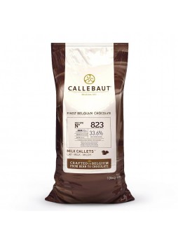Шоколад Молочный 33,6% таблетки 10кг х 2шт пакет Callebaut 823NV-595 Бельгия (КОД 12459) (+18°С)