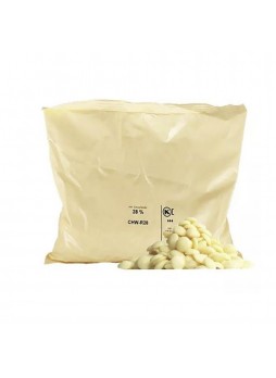 Шоколад Белый 28% таблетки 2,5кг х8 пакет Sicao CHW-R28-557 Бельгия (КОД 15097) (+18°С)