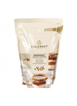 Жемчужины блестящие в подсоленой карамели, 4*0,8кг Callebaut (CEF-CC-CARAME0-W97) (КОД 15791)(+18°С)