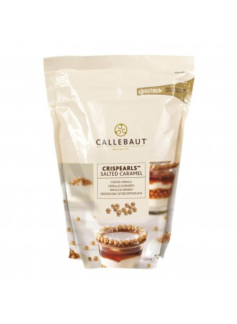 Жемчужины блестящие в подсоленой карамели, 4*0,8кг Callebaut (CEF-CC-CARAME0-W97) (КОД 15791)(+18°С) оптом