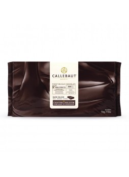 Шоколад Темный без сахара 54% блок 5 кг х 5шт пакет Callebaut MALCHOC-D-123 Бельгия (15929) (+18°C)