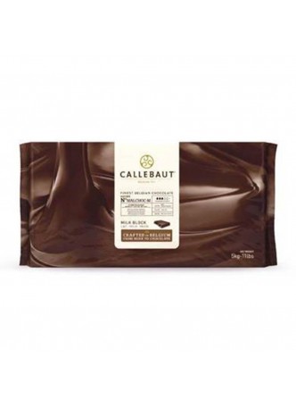 Шоколад молочный без сахара Блок 5*5 кг Callebaut (MALCHOC-M-123) (КОД 15930) (+18°С) оптом