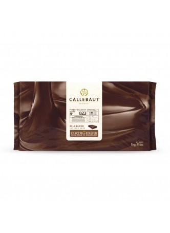 Шоколад молочный 33,6% Блок 5кг Callebaut (823NV-132) (КОД 40587) (+18°С) оптом