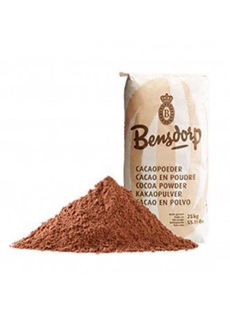 Какао-порошок коричневый 10-12%, 25кг/мешок, Bensdorf Франция (100033-793) (КОД 45671) (+18°С) оптом