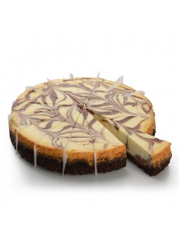 Торт творожный Мраморный Шоколадный, 16 порц., 1,92кг, Jenny's Cake  (КОД 10974) (-18С)